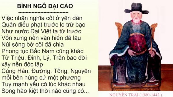 Tác giả Nguyễn Trãi: Một số nét chính trong cuộc đời và sự nghiệp 